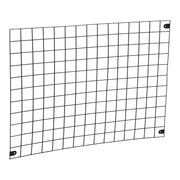 Pannello a griglia da parete 75 x 55 cm nero 03_0008787
