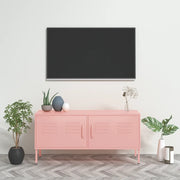 Mobile TV Rosa 105x35x50 cm in Acciaio cod mxl 12901
