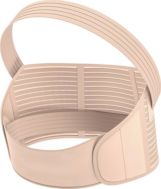 Cintura per la gravidanza - Cinturone per gravidanza - Cintura pelvica - Supporto - Beige - L