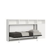 Letto Singolo a Scomparsa Composizione A Kando H129,7 Bianco Frassino