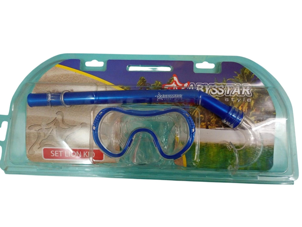 Maschera con boccaglio, Set Lion Kid, Abysstar