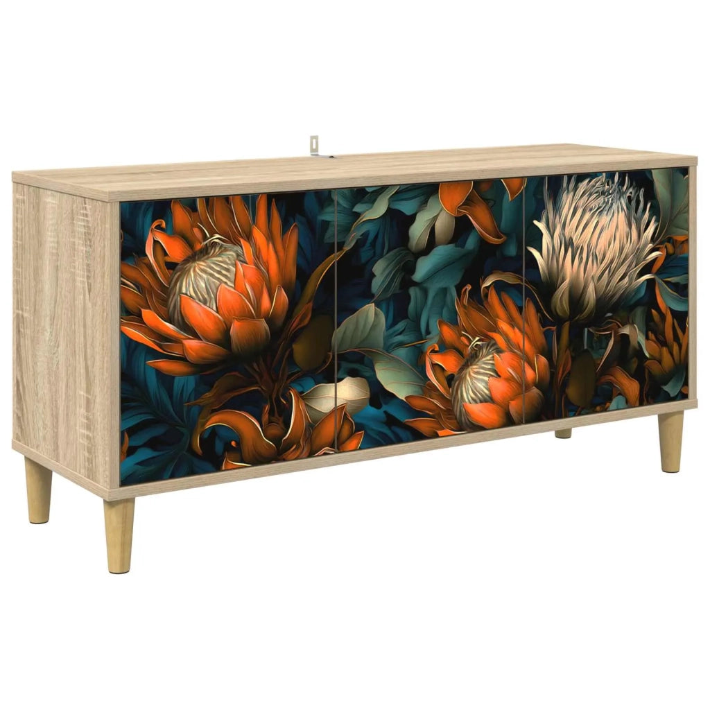Mobile TV LOCHEM 102 x 33 x 50 cm Sonoma Legno ingegnerizzato 8007070