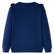 Felpa per Bambini Blu Marino 128 13742