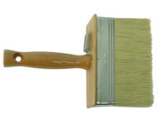 PLAFONCINI SETOLA BIONDA MANICO LEGNO- - mm.150x50x70 - 6 pezzi FEUDO
