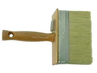 PLAFONCINI SETOLA BIONDA MANICO LEGNO- - mm.150x50x70 - 6 pezzi FEUDO