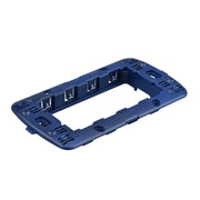 Supporto Telaio 4 Moduli Per Scatola 504 MBL 4M Blu Compatibile Bticino Living BLN0204