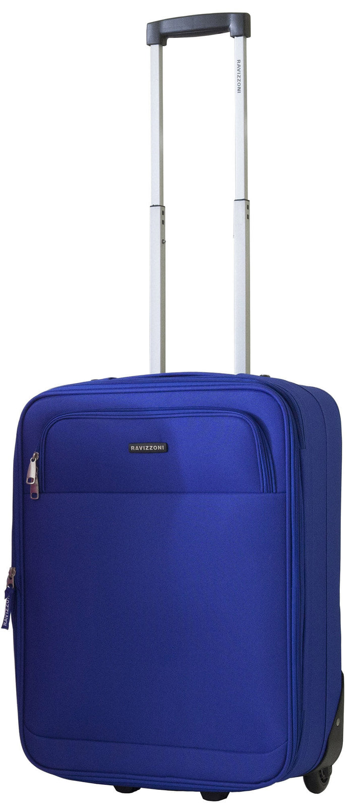 Trolley Valigia Bagaglio a Mano Morbida in Poliestere 2 Ruote Ravizzoni Spritz Blu