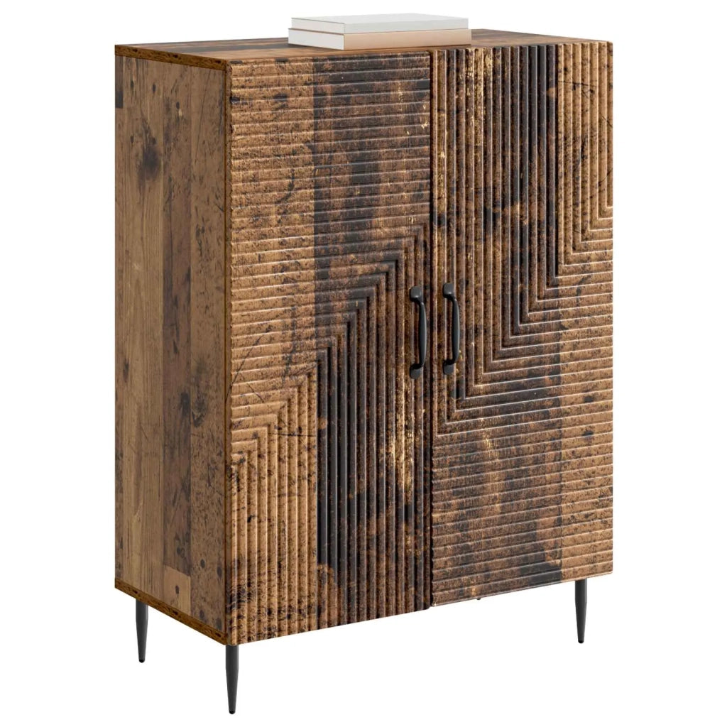 Credenza | Madia | Buffet da pranzo | Armadio da pranzo Legno antico 66 x 34,5 x 89,5 cm Legno ingegnerizzato
