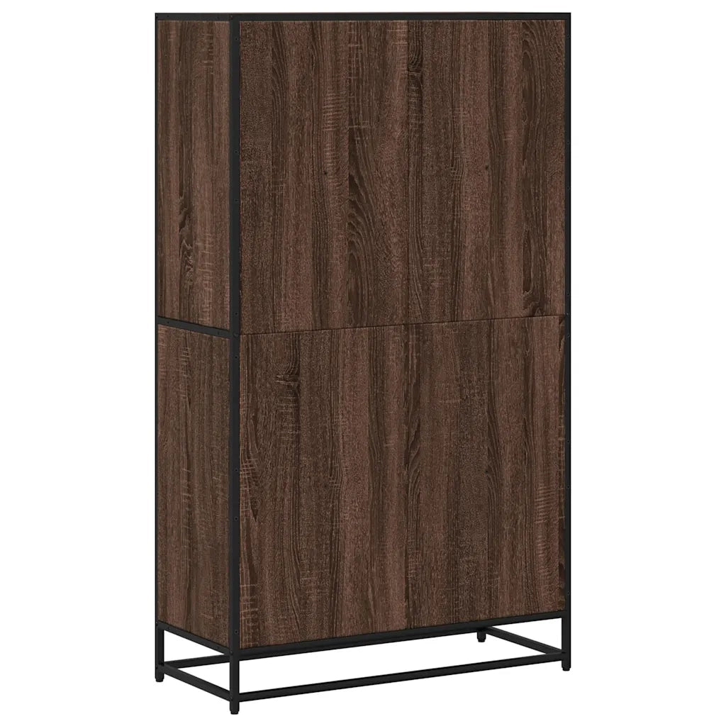 Libreria Rovere Marrone 80,5x35x139 cm in Truciolato 3300849