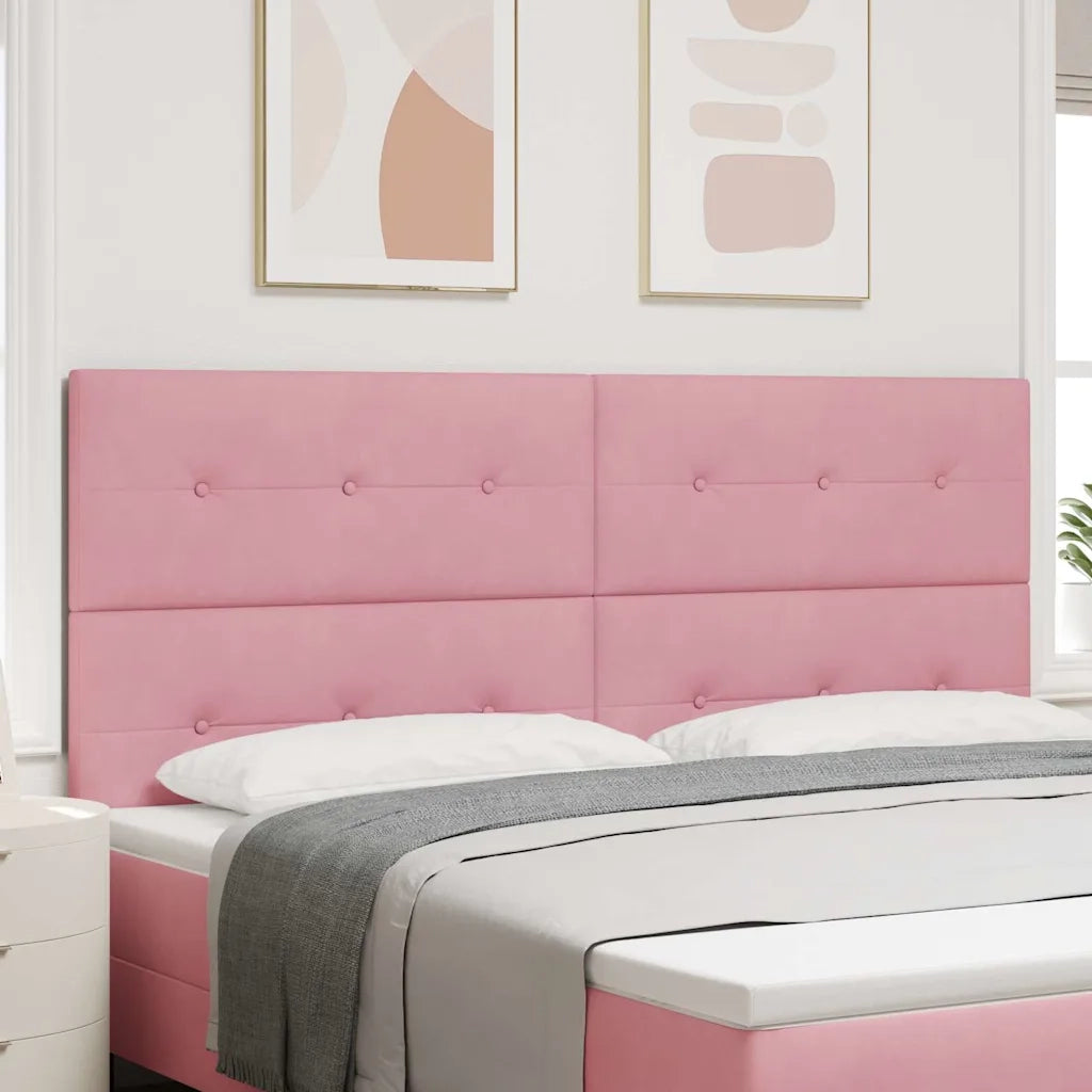 Testiera | Testata Rosa 200 cm Velluto