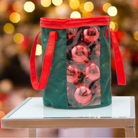 Borsa Trasporto Porta Luci e Palle Natalizie Portatutto di Natale per Decorazioni