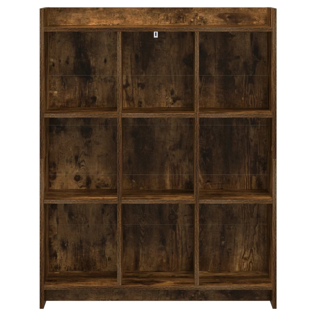 Libreria Rovere Fumo 87,5 x 30 x 111 cm Legno ingegnerizzato 8011295