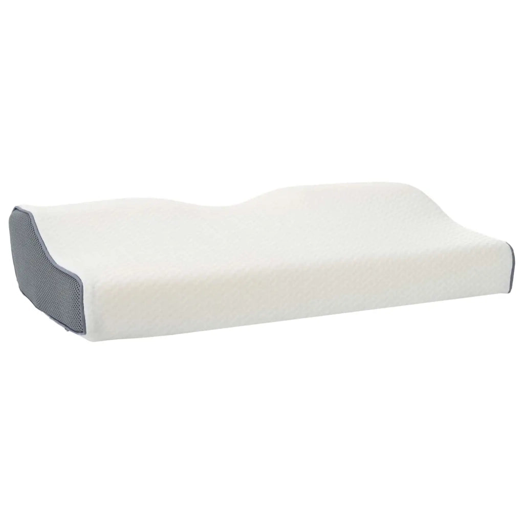 Cuscino cervicale Bianco Schiuma Memory 59 x 34,5 x 12 cm CFW8571876