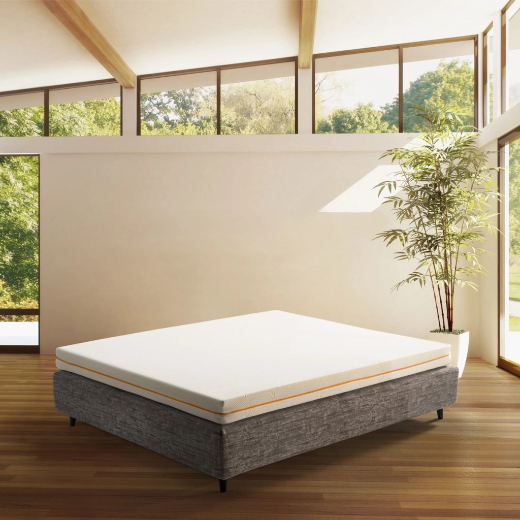 Materasso Singolo per Divano Letto 90x190 h 12 cm. Materassino Pieghevole Schiuma Ortopedico. Rivestimento Sfoderabile Cotone Fresco e Traspirante.
