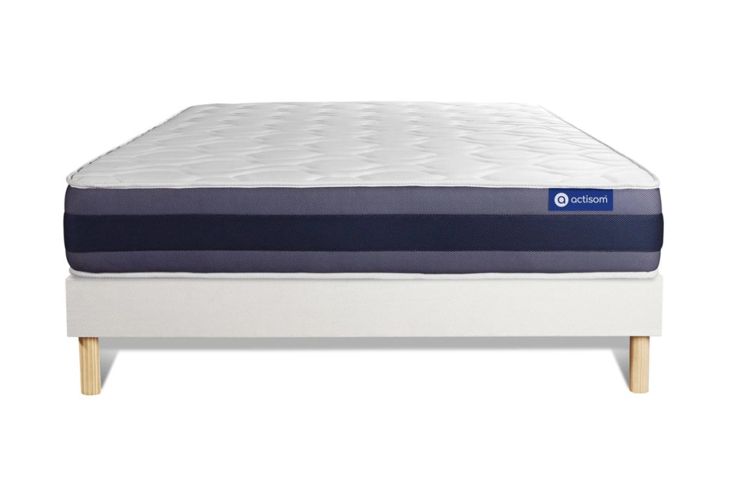 Kit rete e materasso matrimoniale Actimemo morpho 150x195cm - Spessore : 24cm- memory foam - Bilanciato -