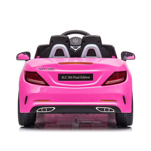 Macchina Elettrica per Bambini Licenza Ufficiale Mercedes SLC 300 "Final Edition" 10,8V 3,1Ah Rosa