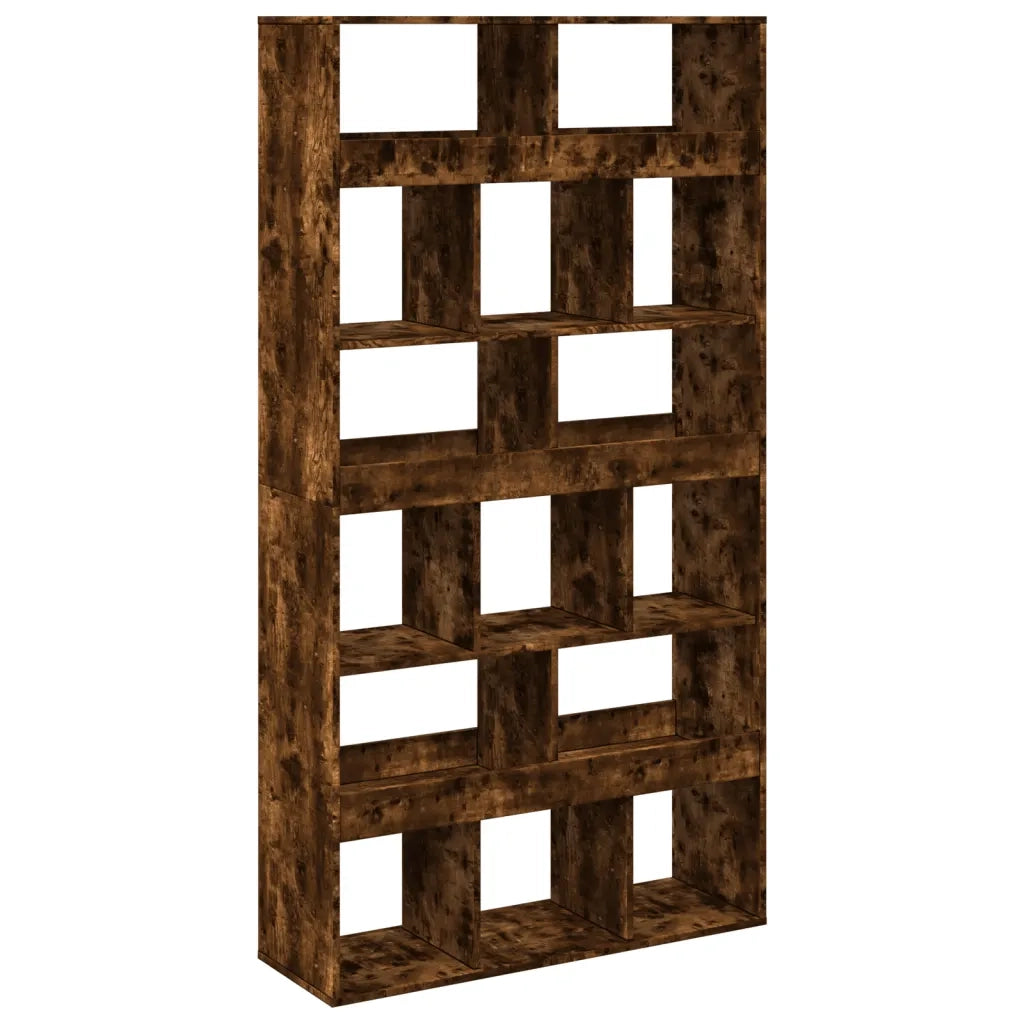 Libreria Rovere Fumo 100x33x187,5 cm in Truciolato 3309379