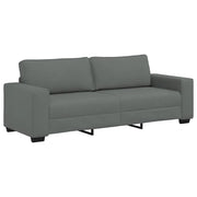 Divano | Divano da soggiorno | Sofa a 3 Posti Grigio Chiaro 220x77x82 cm in Tessuto