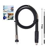 Trade Shop - Prolunga Per Mini Trapano Albero Flessibile 100cm Con Mandrino 3,2mm Dremel Fresa -