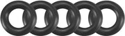O-Ring Nitrile in Gomma Resistente al Calore - 50 pezzi - 5x1.2mm - Nero - Anello di Aria Grommets.