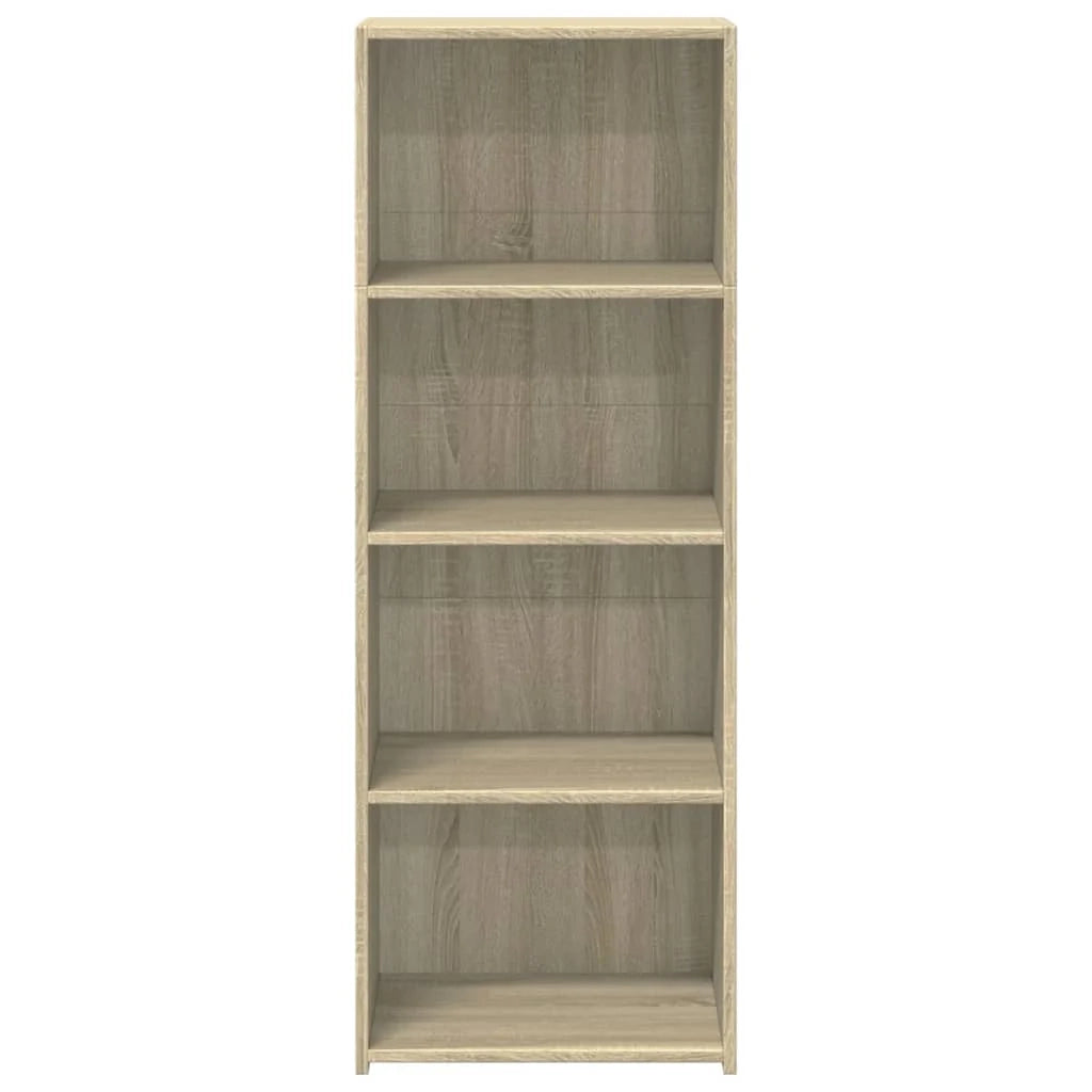 Buffet credenza cassettiera armadio mobile contenitore organizer cucina soggiorno salotto rovere Sonoma alto 45 x 41 x 124 cm legno ingegnerizzato marrone 02_0034063