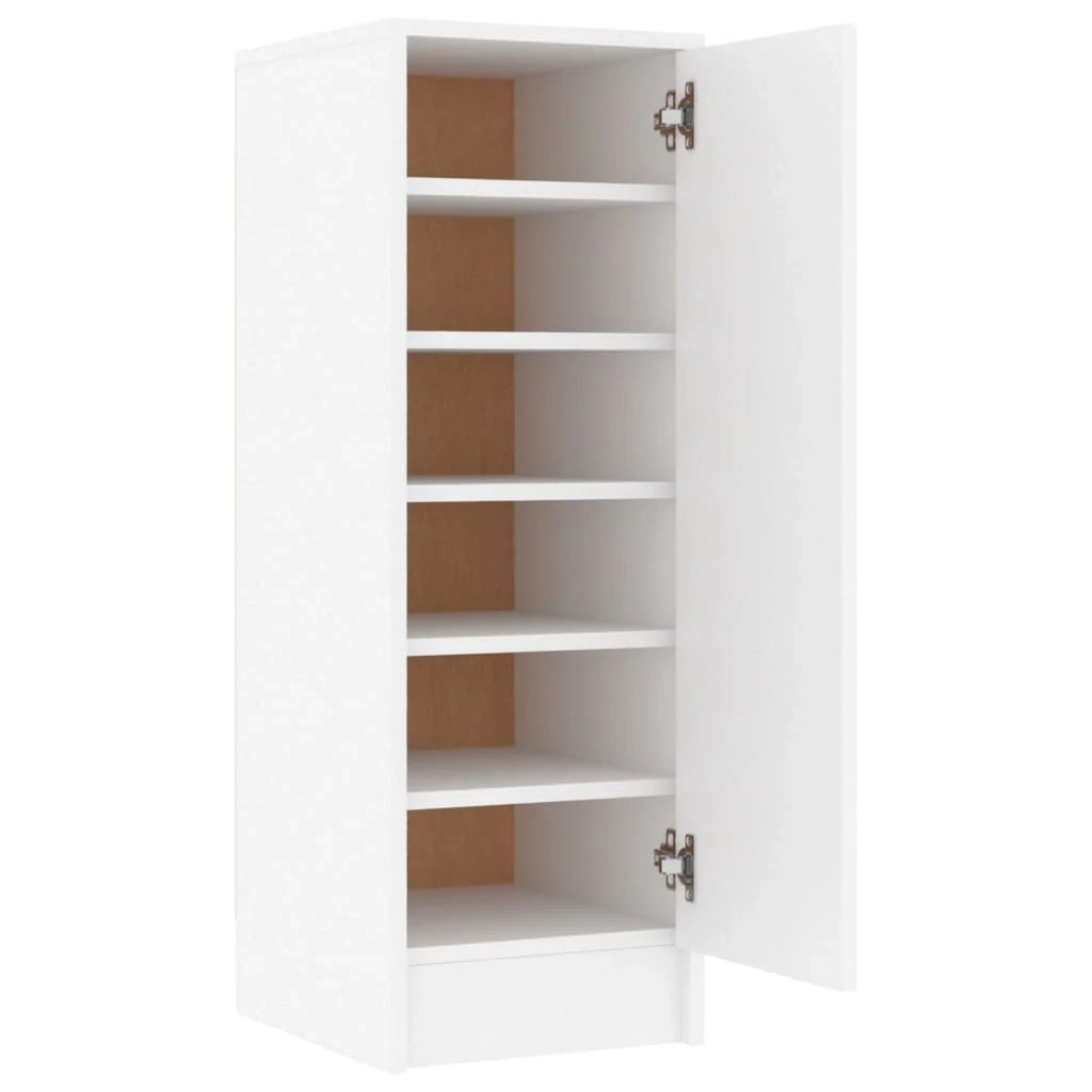 Scarpiera mobile contenitore per scarpe mobile ingresso/corridoio/soggiorno 32 x 35 x 92 cm truciolato bianco 02_0021453
