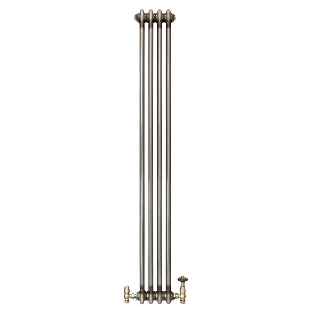 Radiatore 2 Colonne Verticale Metallo Grezzo 1500 x 200 mm TRV