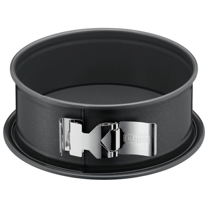 Kaiser 2300638058 La Forme Plus Tortiera Apribile con Rivestimento Antiaderente Ceramico KAIRAMIC SafeClick Diametro 20 cm colore Nero