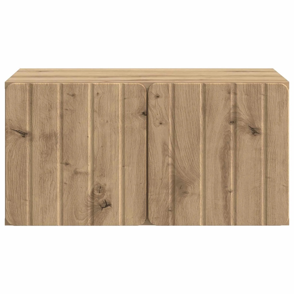 Mobile Porta TV da Muro Rovere Artigianale 59,5 x 41 x 30 cm 898344