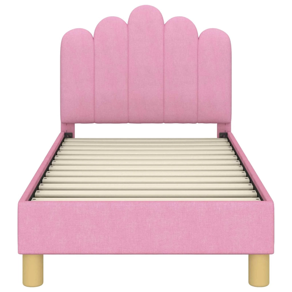 Struttura letto per bambini con testata Rosa 70 x 140 cm 42011042