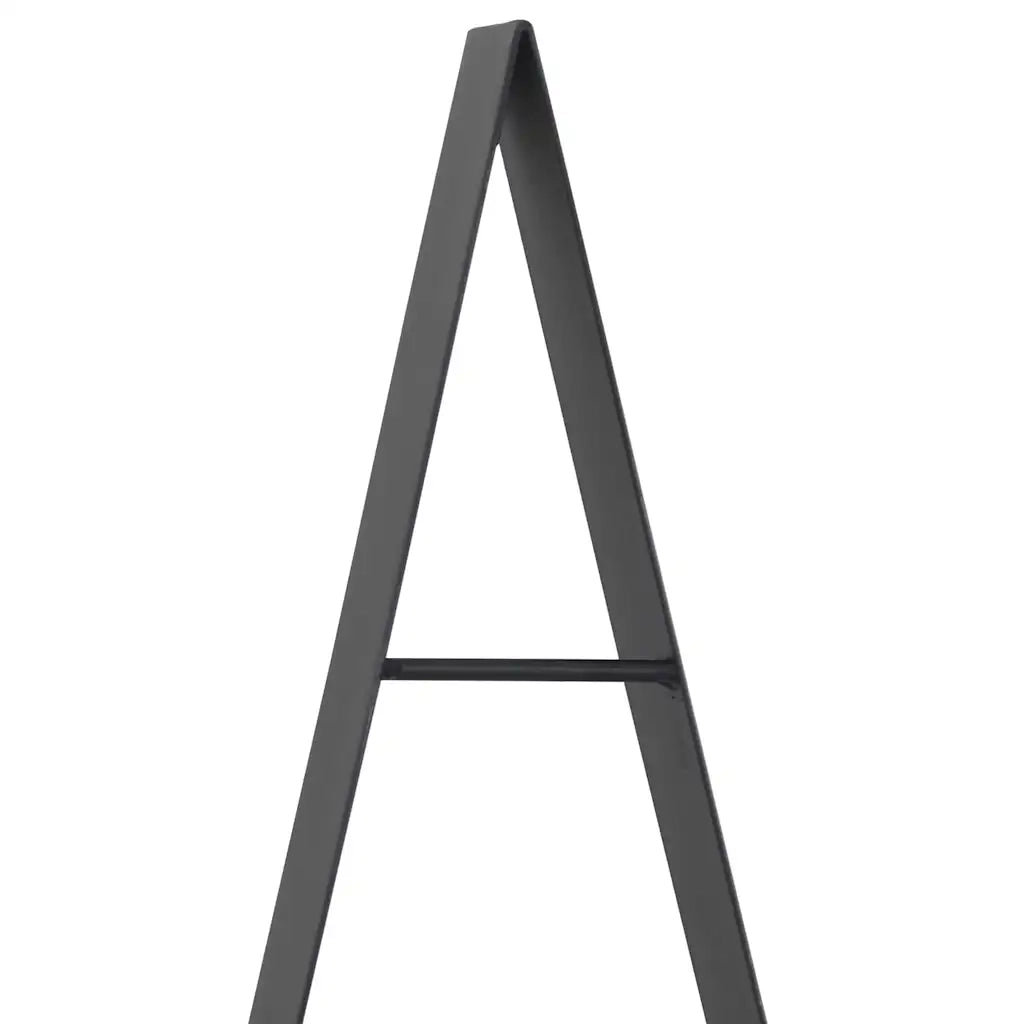 Albero di Natale in metallo con supporto Nero 180 cm Acciaio 42019173
