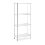 Ripiano in acciaio inox 80 x 40 x 180 cm 200 kg professionale 14_0005184