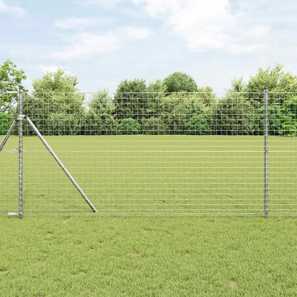 Palo della recinzione 52 pz Grigio 3,2 x 3,2 x 150 cm CFW8495439