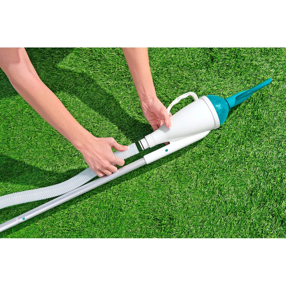 Trade Shop - Aspiratore Sistema Di Pulizia Per Piscine Fuori Terra Fino A 457cm Azionato Da Pompa 58212 -