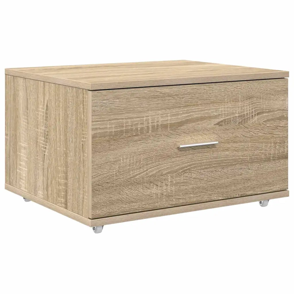 Mobile con Cassetti con ruota Rovere Sonoma 55 x 45 x 31 cm 869308