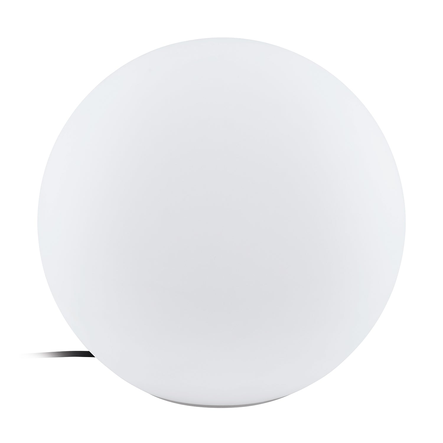Sfera Esterno Contemporanea Monterolo Policarbonato Bianco 1 Luce E27 39Cm