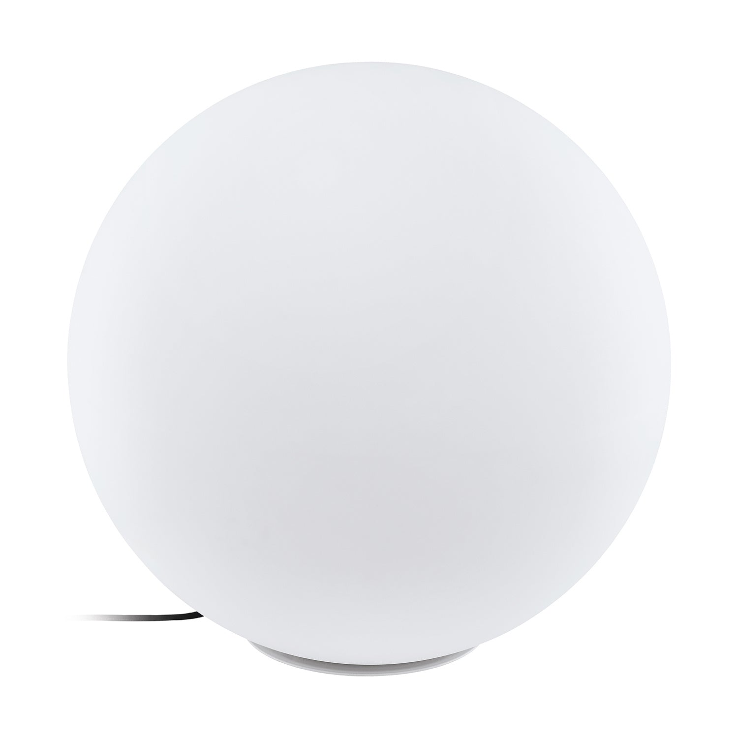 Sfera Esterno Contemporanea Monterolo Policarbonato Bianco 1 Luce E27 60Cm