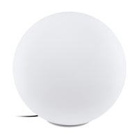 Sfera Esterno Contemporanea Monterolo Policarbonato Bianco 1 Luce E27 60Cm