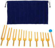 Set di forchette vibranti 174Hz/285Hz/396Hz - Forchette vibranti resonanti