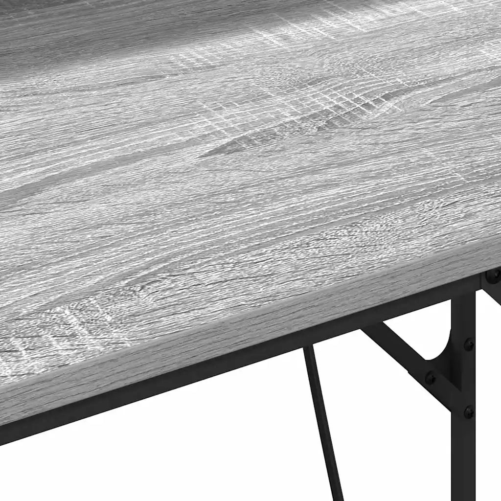 vidaXL Scrivania Grigio sonoma 100 x 50 x 86.5 cm Legno multistrato