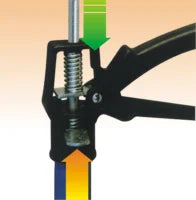 Set di supporto telescopico - 4 pieghe 115-290 cm