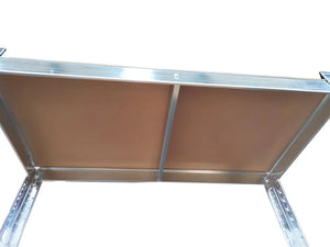 SET 4 ripiani resistenti 80 x 40 x 160 cm, base in MDF