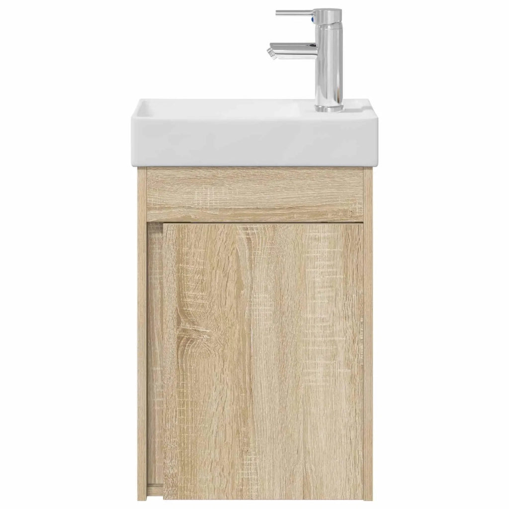Mobile bagno con rubinetto Rovere Sonoma 40,5 x 22,5 x 62 cm 889523