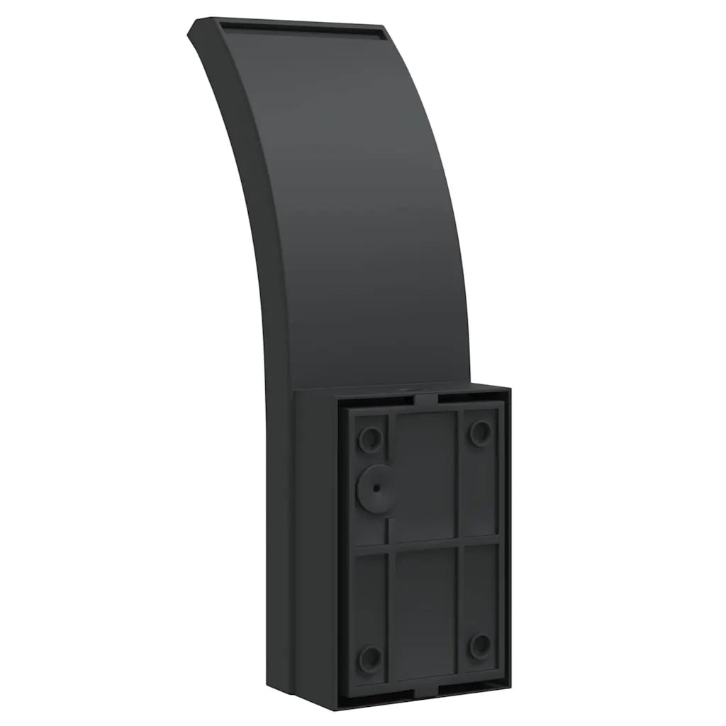 Applique con LED e Sensore 2 pz Nere in Alluminio Pressofuso CFW7642421