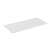 Piano per mobile sottolavabo NOXERA – 120 cm – Colore bianco opaco – Da appoggiare