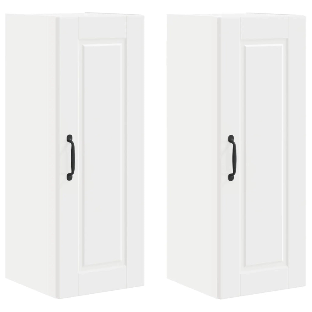 Armadietto a muro PORTO 2 pcs Bianco 30 x 31 x 80 cm