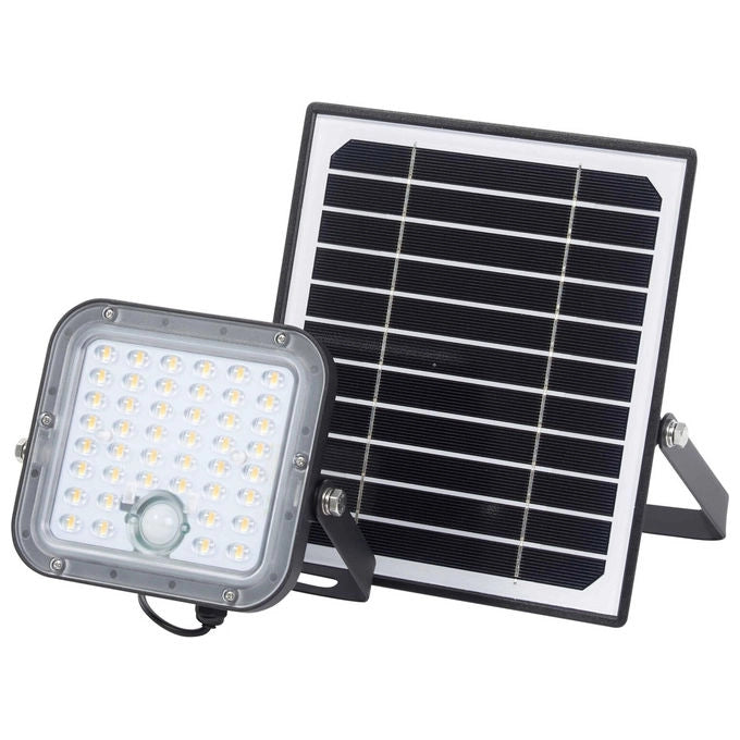 Osram Faretto Solare da Giardino Endura Flood Split Solar Sensor 10W 840 con Telecomando