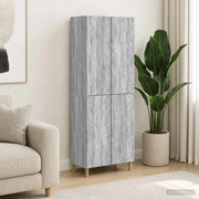 Set di armadi 2 pcs Sonoma grigio Legno ingegnerizzato 3416706