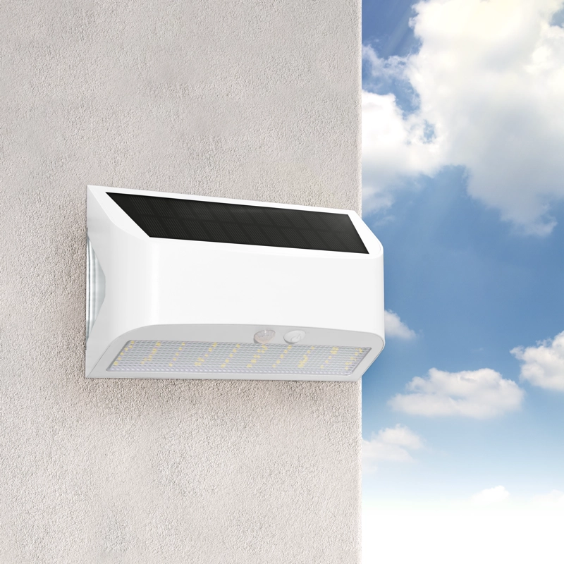 APPLIQUE LED SOLARE + SENSORE ARCADIA MAX CENTURY  NATURALE WATT 6,0 LUMEN 600