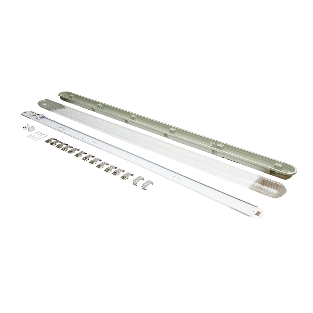 Apparecchio di illuminazione a tubo fluorescente LED 1x58W, 220V IP65